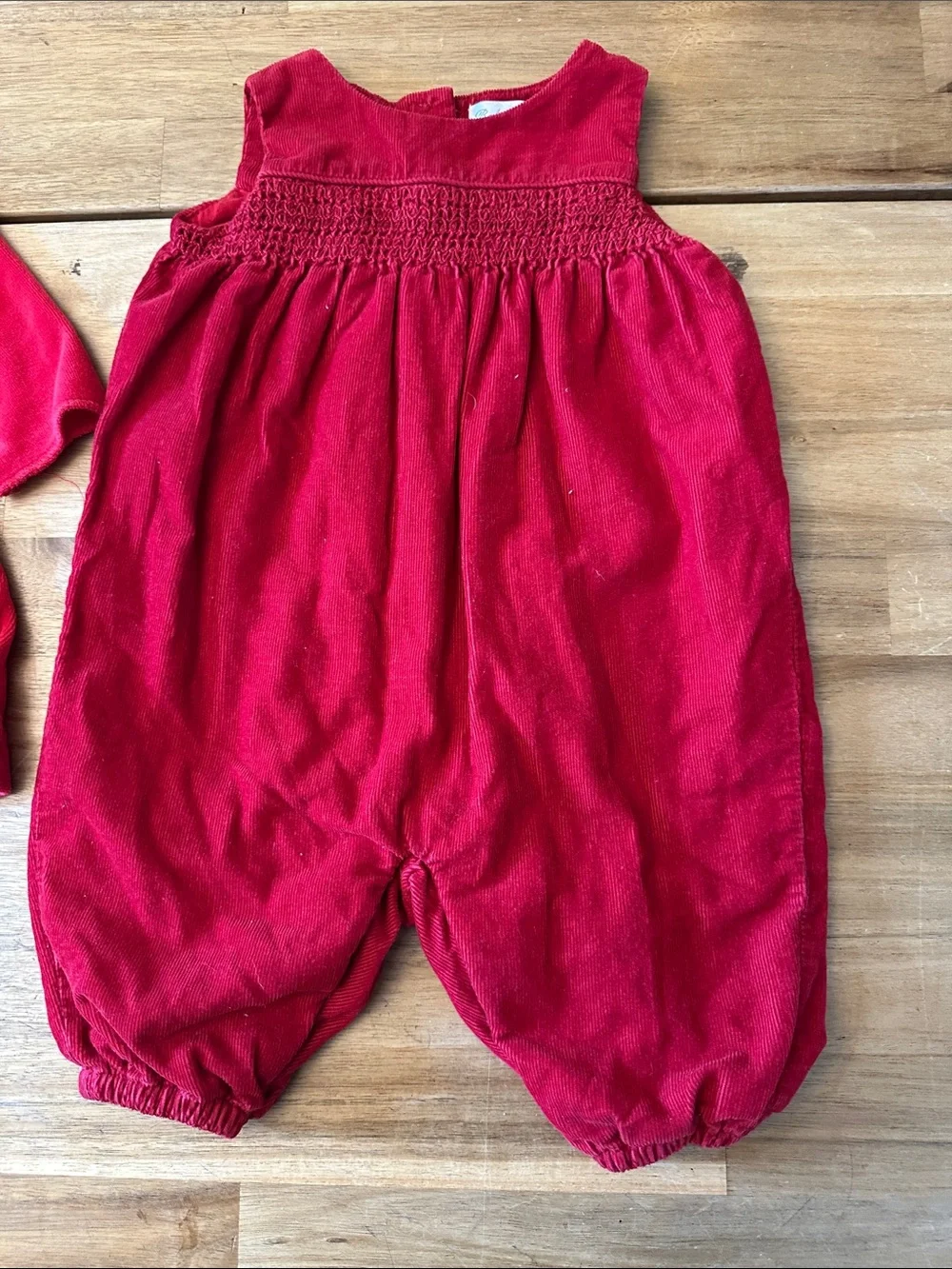 RALPH LAUREN velour dress and corduroy romper